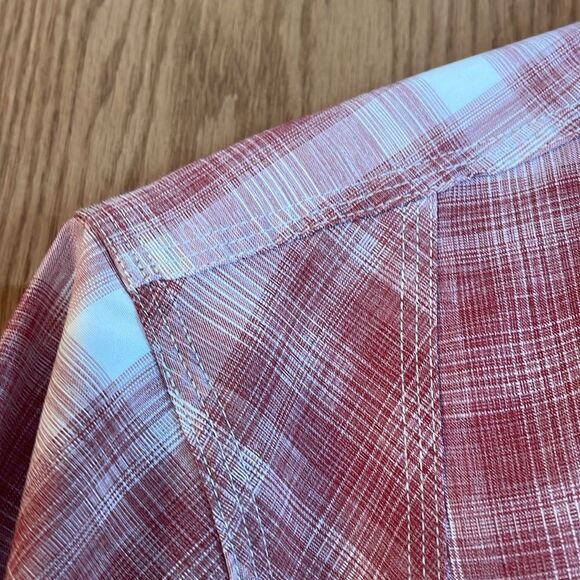 ORVIS Plaid Short Sleeve Button Down Shirt - Picture 8 of 13